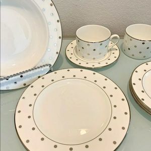 kate spade Dining - kate spade LARABEE ROAD Platinum China NWT 8 Pc kate spade Dining - kate spade LARABEE ROAD Platinum China NWT 8 Pc